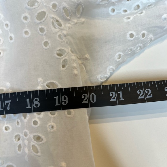 Anthropologie Trovata Birds Of Paradis Eyelet Embroidered Blouse - Picture 8 of 8